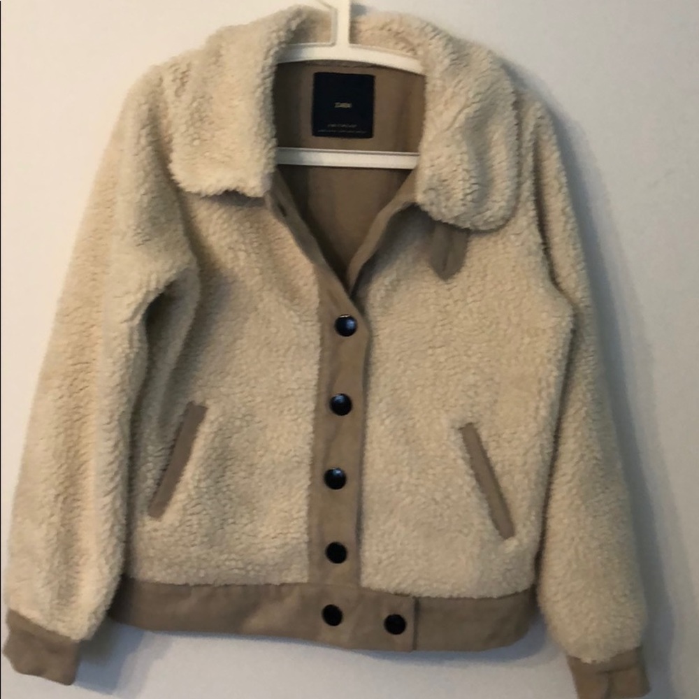 Furry jacket, brand new
